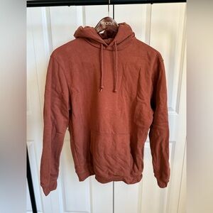 Gap Hooded Sweatshirt Hoodie in Rust/Orange/Brown (Size M)